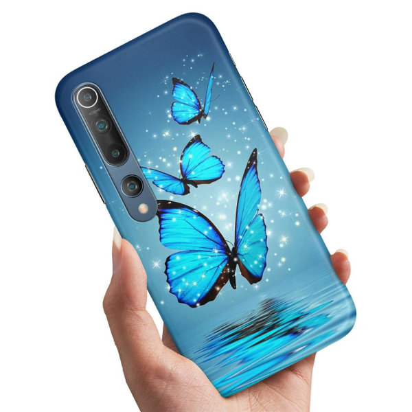 Xiaomi Mi 10/10 Pro - Skal/Mobilskal Glittrande Fjärilar