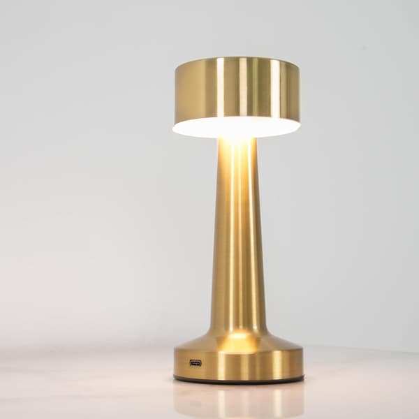Trådløs LED Lampe med Dimmer & Touch - 1200mAh