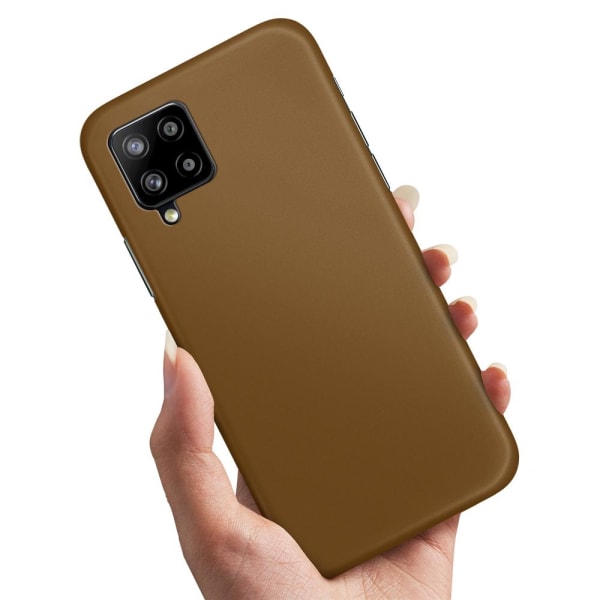 Samsung Galaxy A42 5G - Cover/Mobilcover Brun Brown