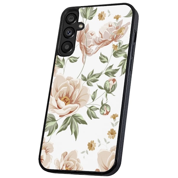 Samsung Galaxy S25 - Cover/Mobilcover Blomstermønster