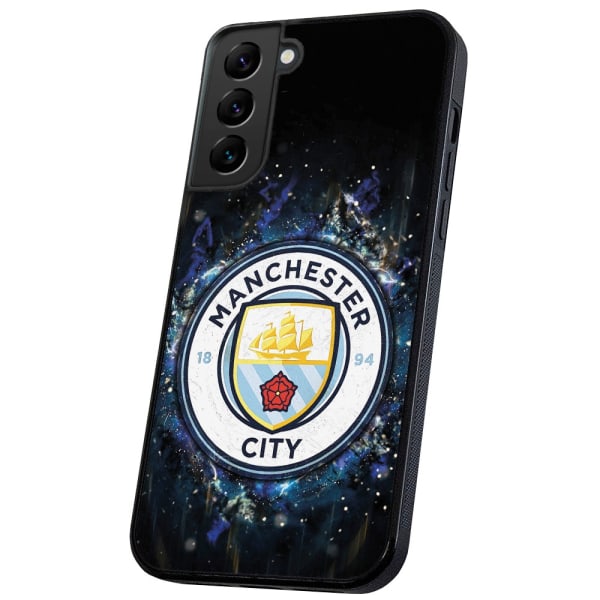 Samsung Galaxy S21 Plus - Cover/Mobilcover Manchester City