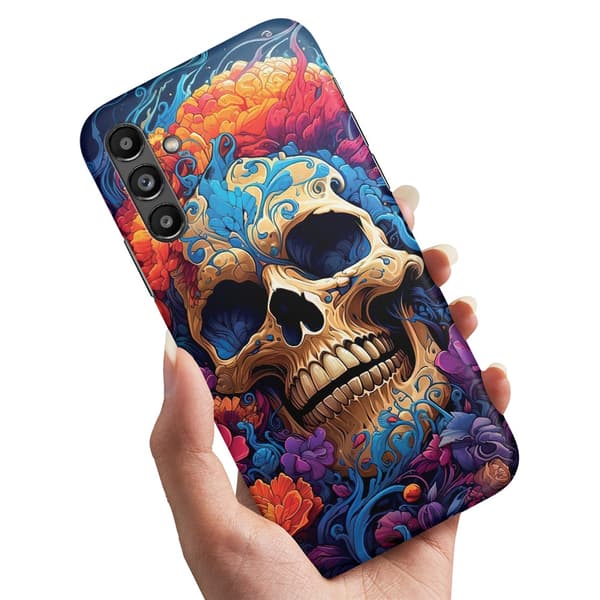 Deksel / Mobildeksel til Samsung Galaxy A34 - Skull