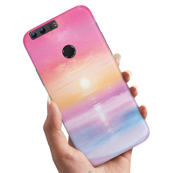 Deksel / Mobildeksel til Huawei Honor 8 - Sunset