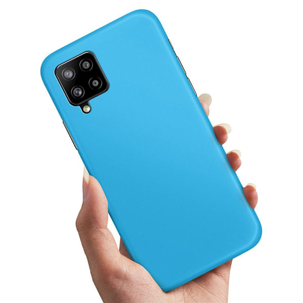 Samsung Galaxy A42 5G - Cover/Mobilcover Lysblå Light blue