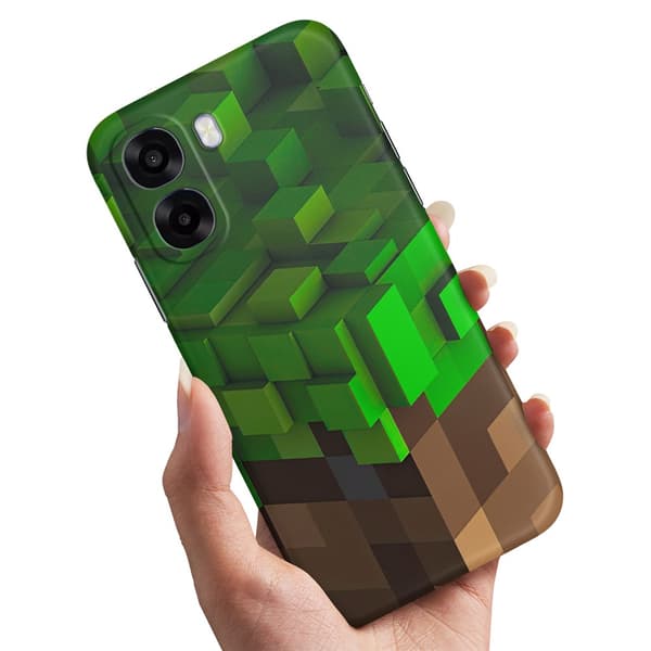 Deksel / Mobildeksel til Oppo A6x 5G - Minecraft
