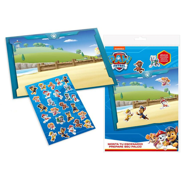 Paw Patrol klistermärken för dekoration