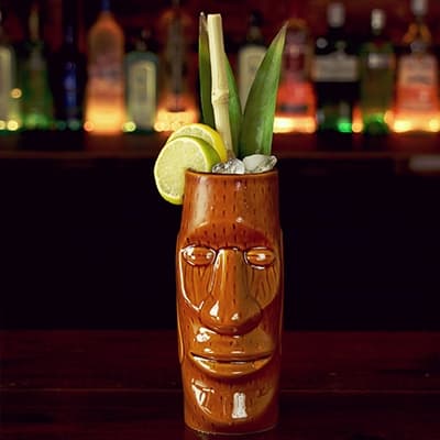 Tiki Påskö-Glas 40 cl Brun