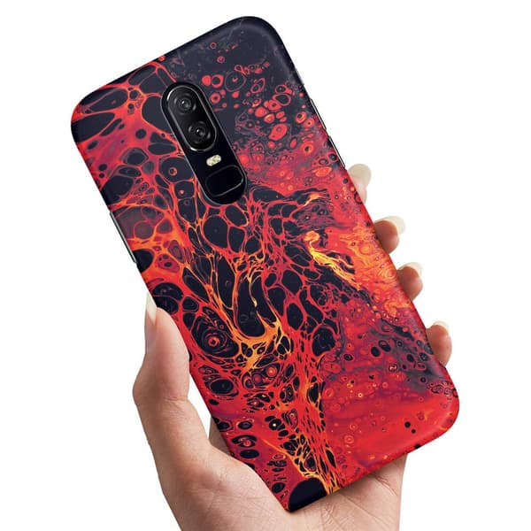 Skal / Mobilskal till OnePlus 8 - Marmor multifärg