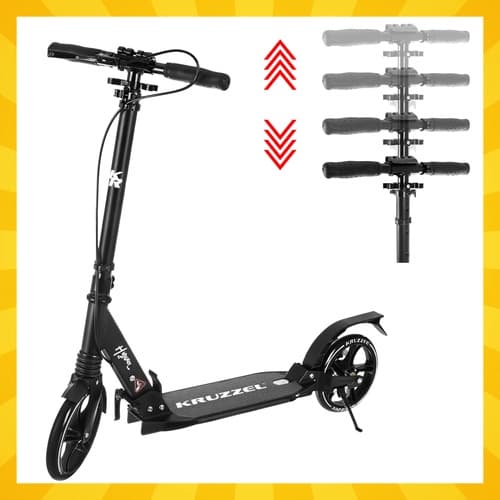 Sparkcykel / Kickbike - Hyperion Svart