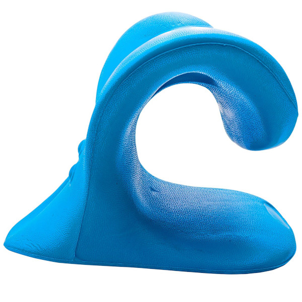 Nakkestrækker - Strækker nakke muskler - Mod nakkesmerter Blue