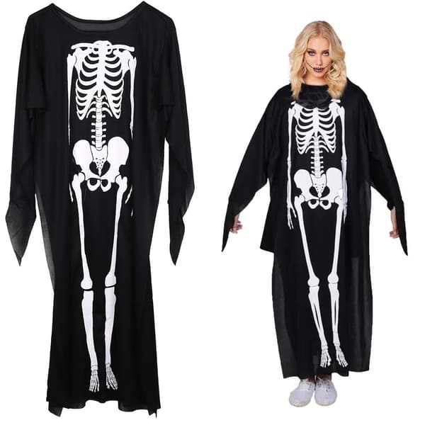 Skelettdräkt / Skelett Dräkt - Halloween