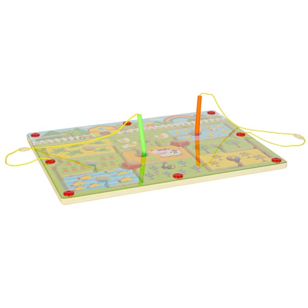 Magnetiskt labyrintspel stad