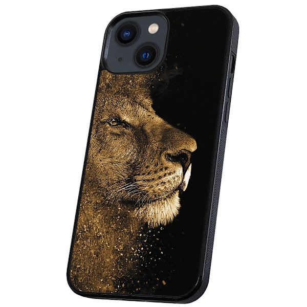 iPhone 14 - Deksel/Mobildeksel Lion