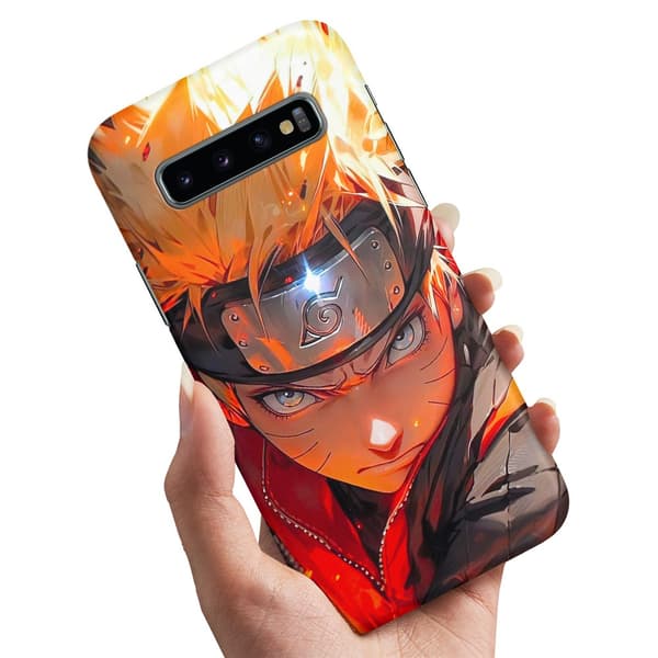 Deksel / Mobildeksel til Samsung Galaxy S10 - Naruto