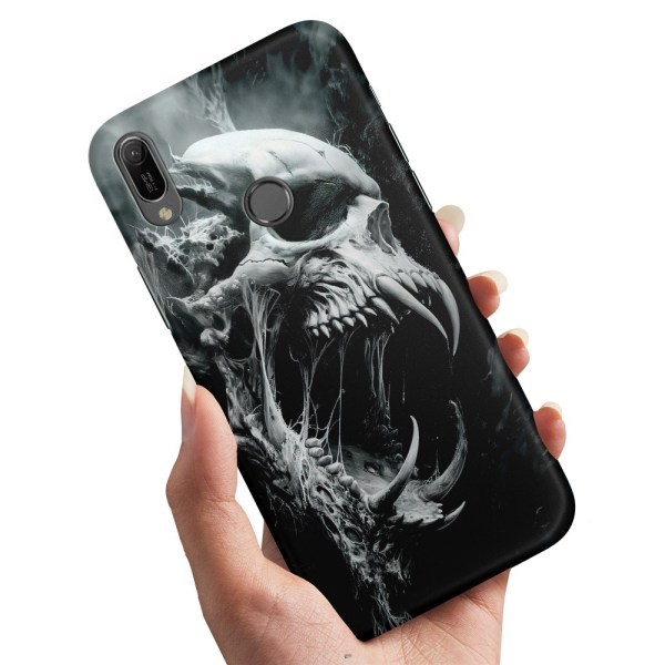 Huawei Y6 (2019) - Skal/Mobilskal Skull