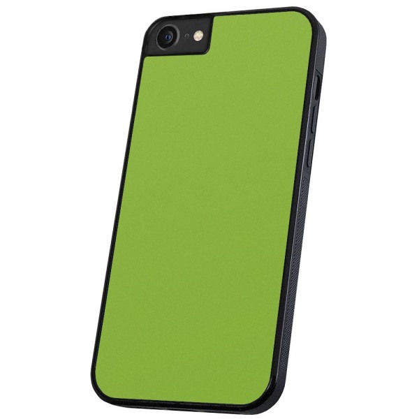 iPhone 6/7/8/SE - Cover/Mobilcover Limegrøn Lime green