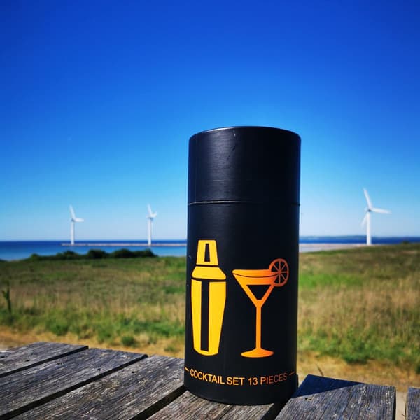 Stålbarset med Cocktailshaker - 13 Delar