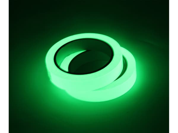 Selvlysende Teip / Glow in the Dark - 2 cm x 3 meter