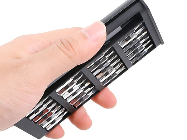 Precisionsskruvmejselset 24-delar - Magnetiska bits med etui