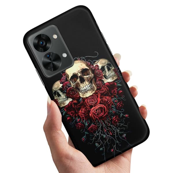 Deksel / Mobildeksel til OnePlus Nord 2T - Skulls