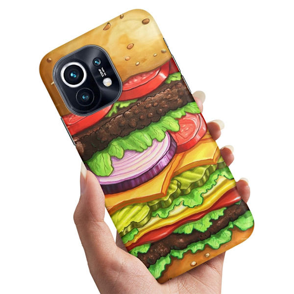 Deksel / Mobildeksel til Xiaomi Mi 11 - Hamburger