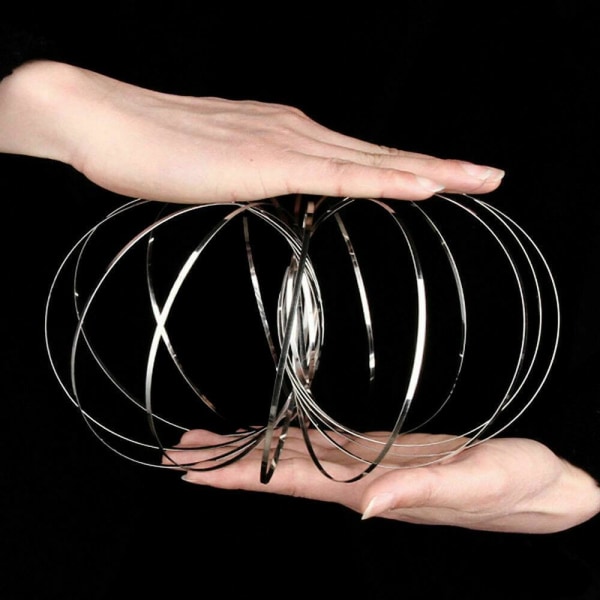 Twist & Flow - Magisk armbånd, der kravler langs armen Silver