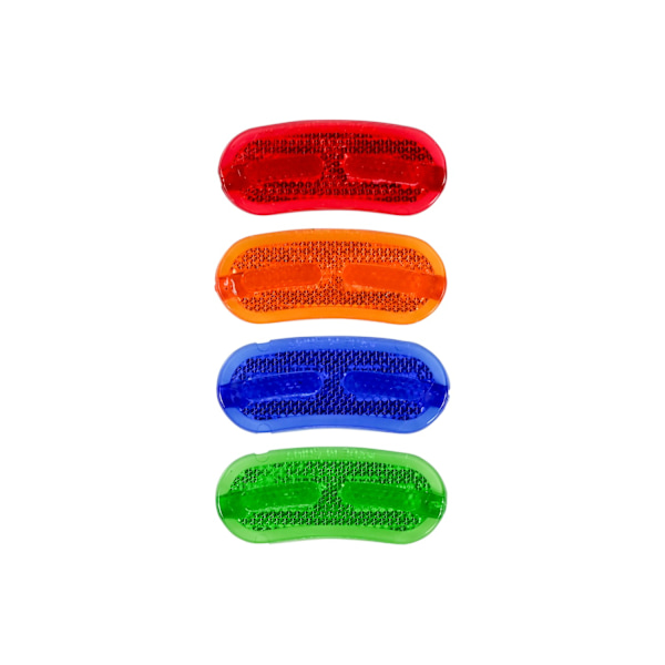 Ekerreflexer ovala 4-pack