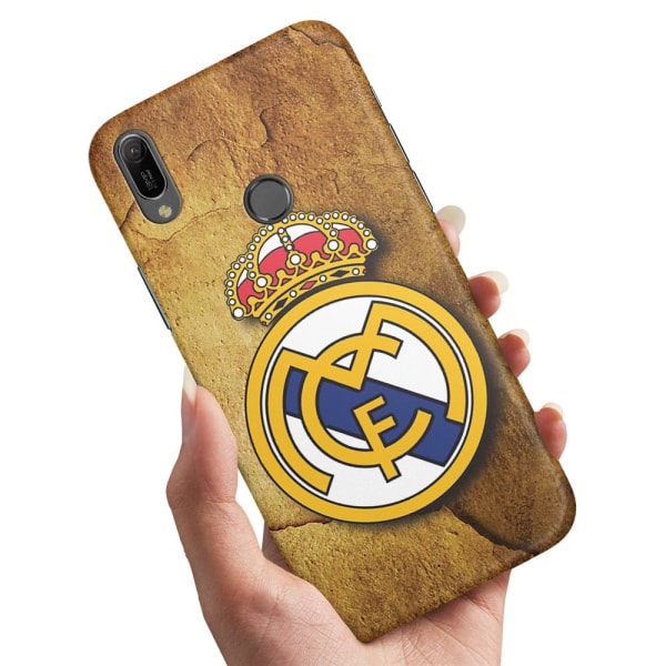 Huawei Y6 (2019) - Deksel/Mobildeksel Real Madrid