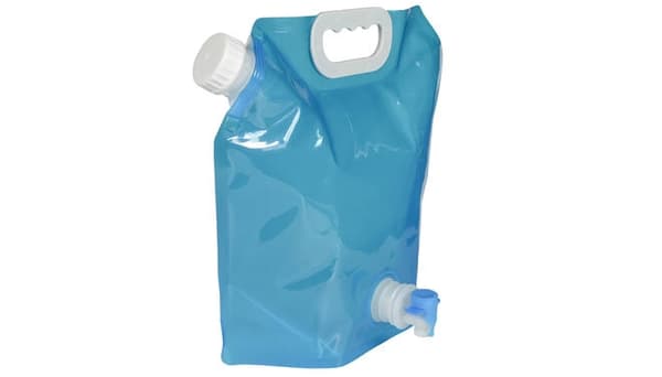 5L Vattenpåse med Kran / Vattendunk - Vattenbehållare 4-Pack