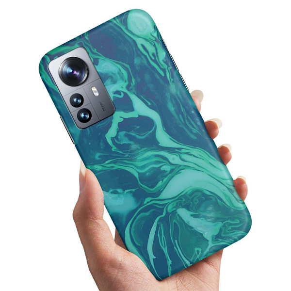 Deksel / Mobildeksel til Xiaomi 12 Pro - Marmor Multicolor