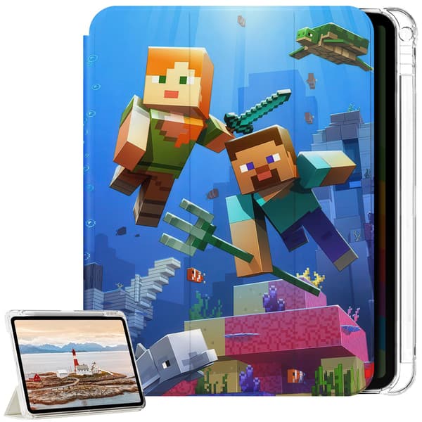Deksel til iPad Pro 11" - M4/M5 - 2024/2025 - Minecraft
