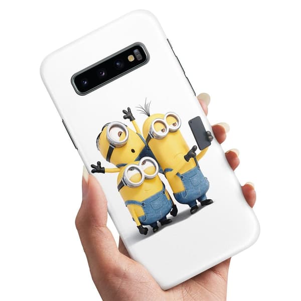 Deksel / Mobildeksel til Samsung Galaxy S10 Plus - Minions