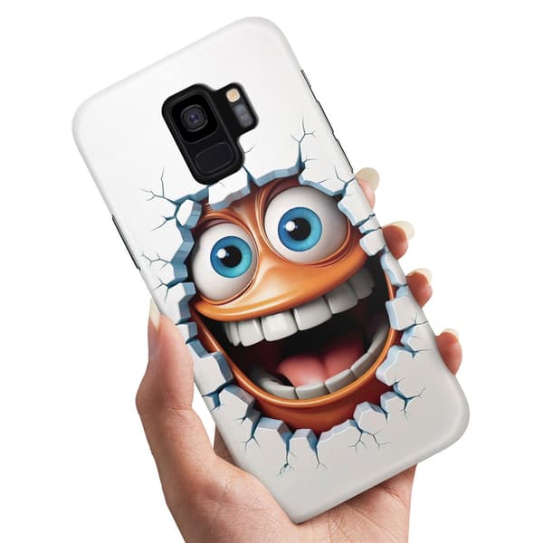 Deksel / Mobildeksel til Samsung Galaxy S9 Plus - Emoji