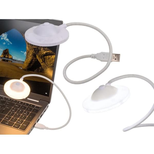 USB LED-lamppu / UFO White