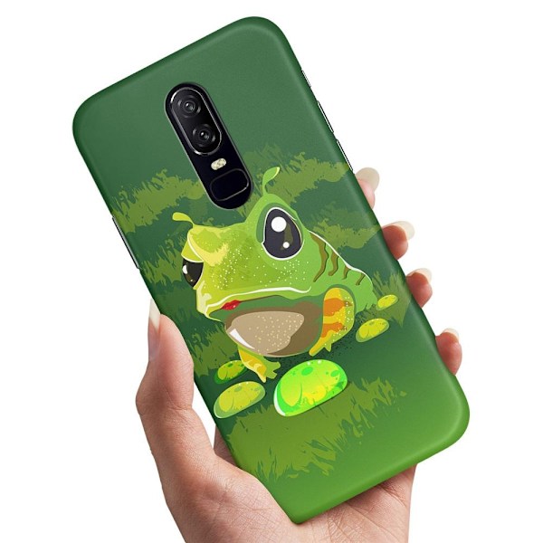 Skal / Mobilskal till OnePlus 7 - Groda
