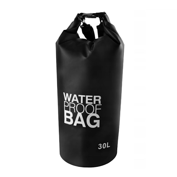 Vattentät Påse / Vattenpåse - Vattenförvaring - 30 liter Svart