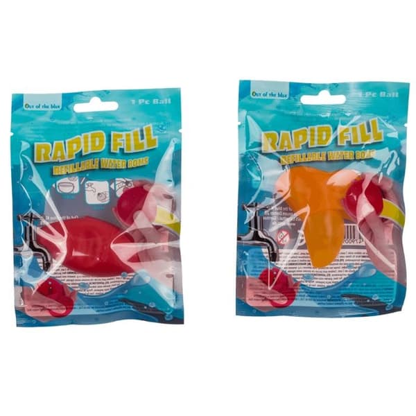 4-Kpl - Vesipallot – Uudelleenkäytettävät Multicolor