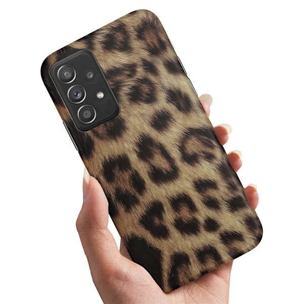 Deksel / Mobildeksel til Samsung Galaxy A13 4G - Leopard