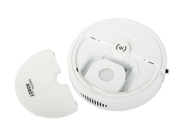Robotdammsugare med Moppfunktion - Städrobot Vit