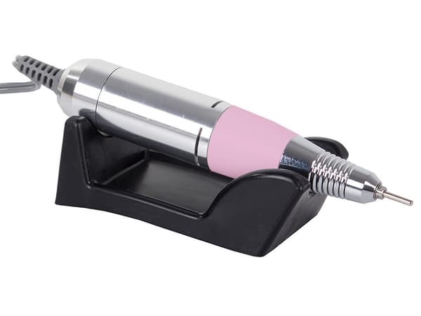 Nagelfil elektrisk 65W manikyr pedikyr set Rosa