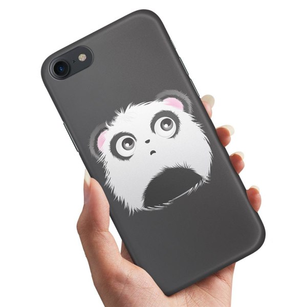 iPhone 5/5S/SE - Skal/Mobilskal Pandahuvud
