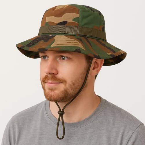 Fiskehatt / Bucket Hat - Kamouflage
