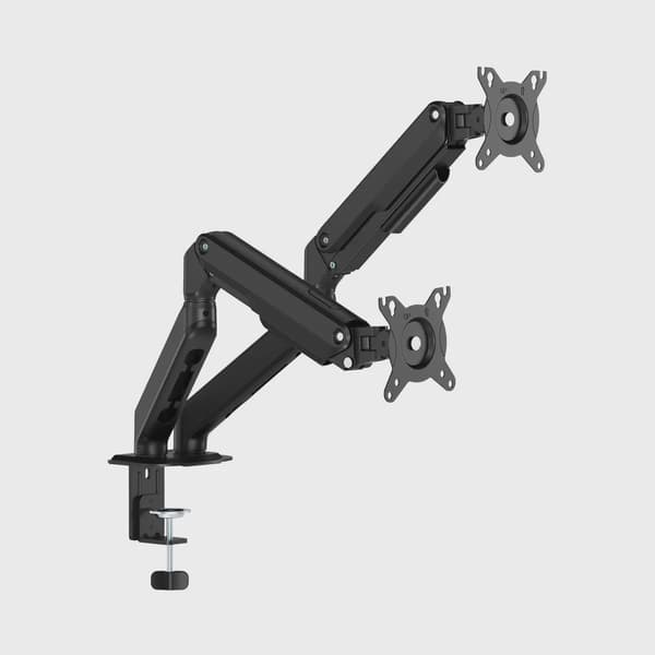 SBOX Skrivbord Skärmfäste VESA 100/32"/2x 9kg Svart