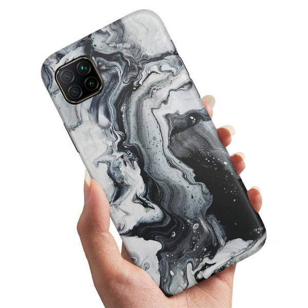 Huawei P40 Lite - Cover/Mobilcover Malet Kunst