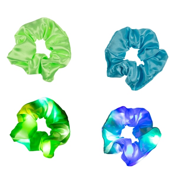Scrunchie LED-valoilla - Hiuspanta Multicolor