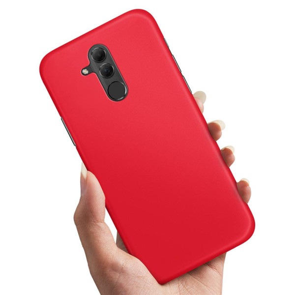 Huawei Mate 20 Lite - Cover/Mobilcover Rød Red