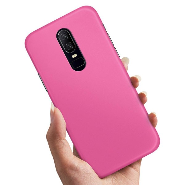 OnePlus 7 Pro - Cover/Mobilcover Rosa Pink