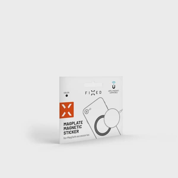 FIXED MagPlate ring för MagSafe-kompatibilitet Svart