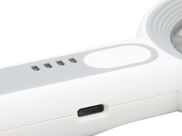 Förstoringsglas LED - 6-12× ljusförstärkt läsglas