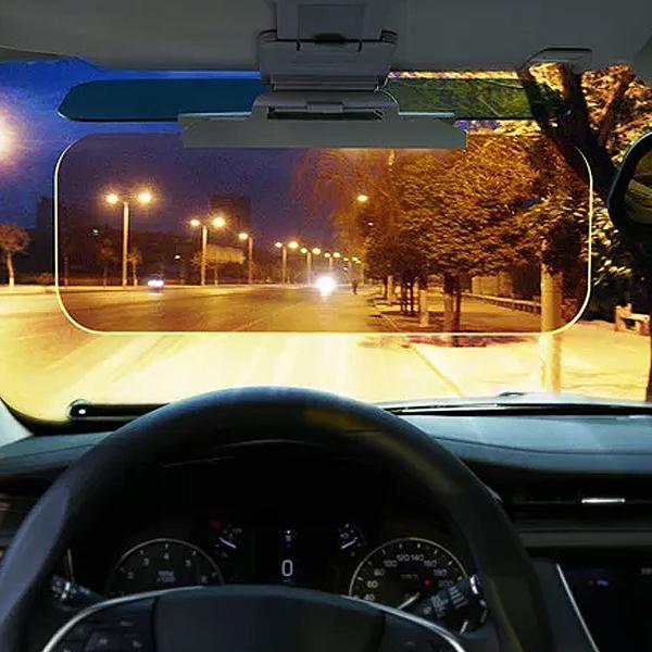 Dag- og natvisir til bil - Beskyttelse mod reflekser - Natbriller